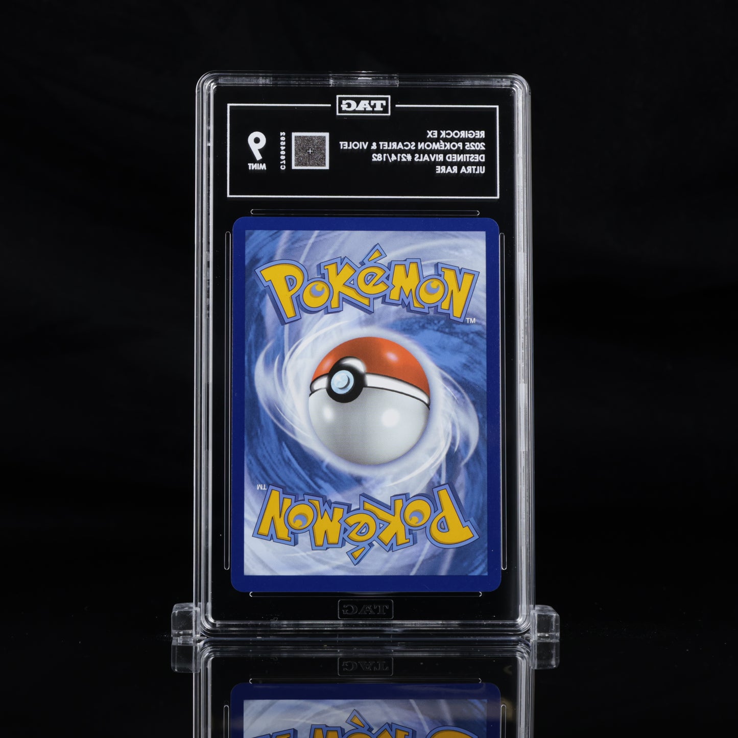 Pokemon TAG 9 Regirock EX #214/182 2025 Destined Rivals