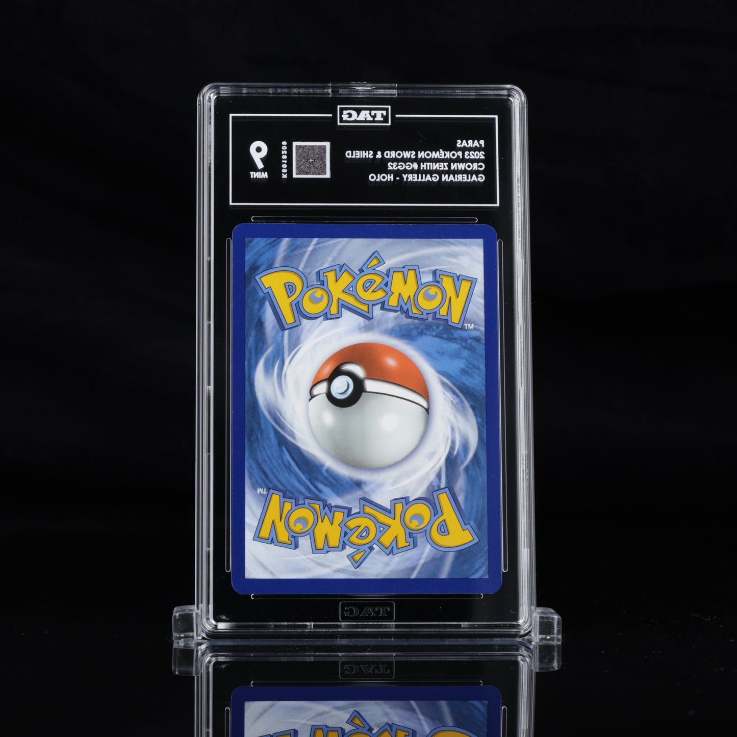 Pokemon TAG 9 Paras #GG32 2023 Crown Zenith Galarian Gallery