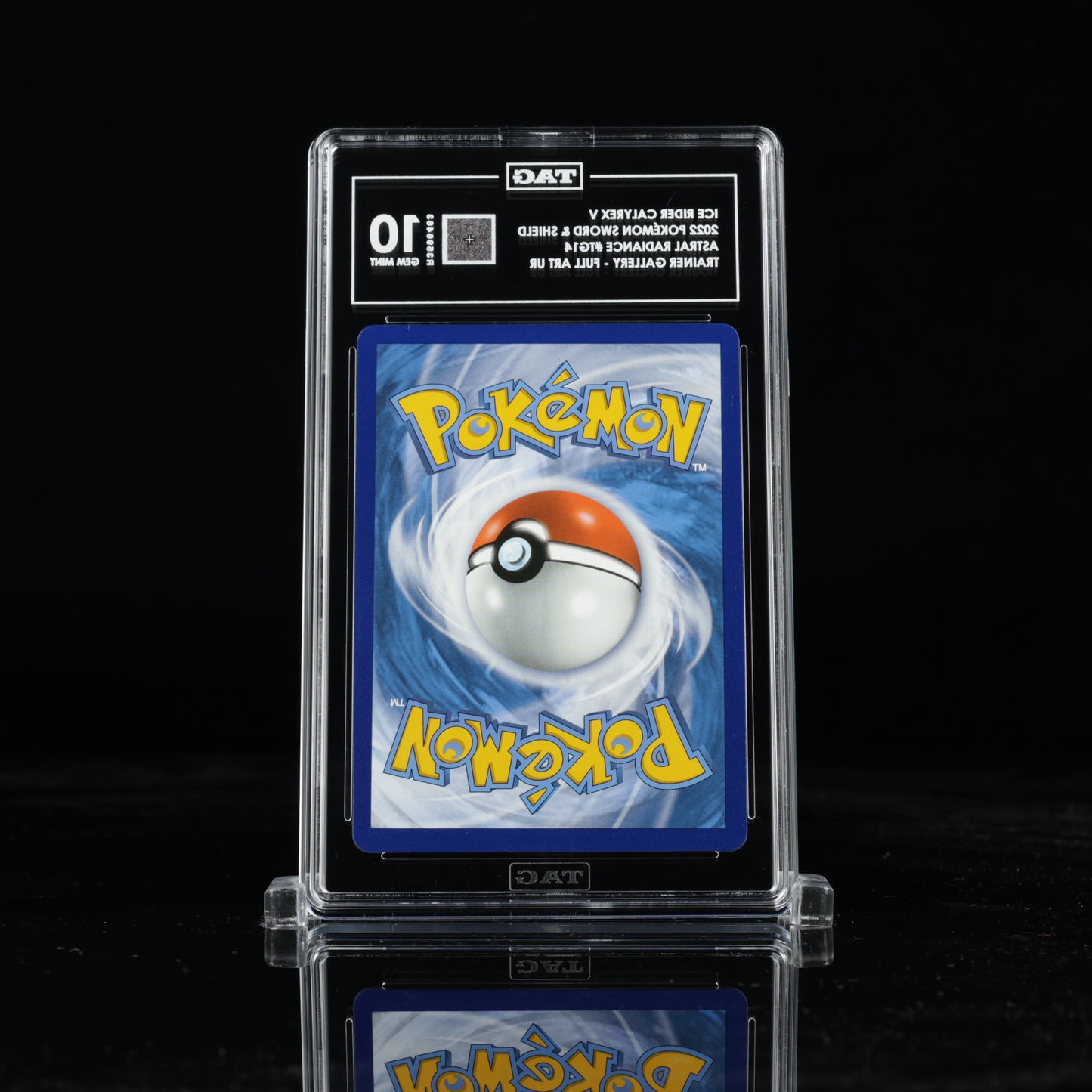 Pokemon TAG 10 Ice Rider Calyrex V #TG14 2022 Astral Radiance