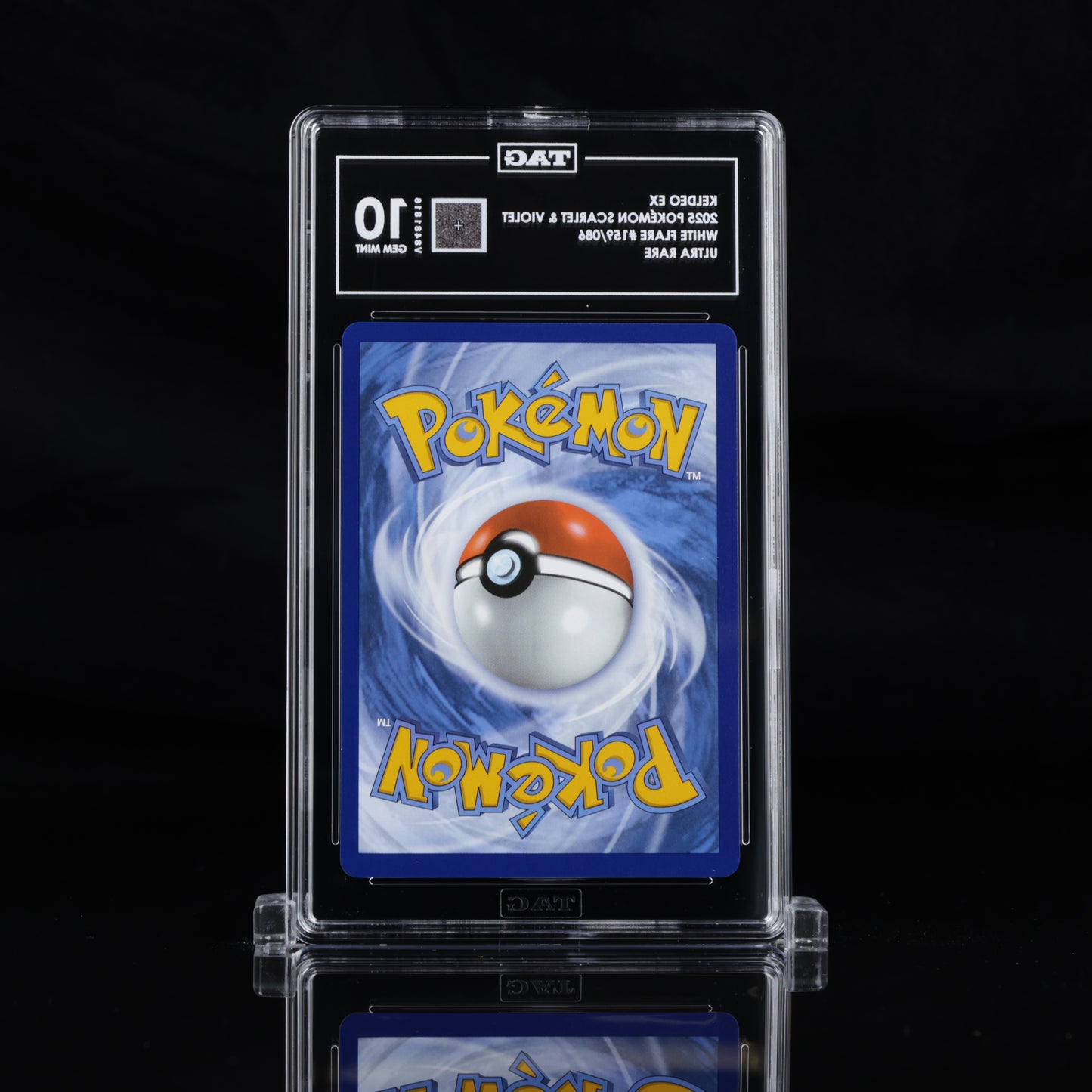 Pokemon TAG 10 Keldeo EX #159/086 2025 White Flare
