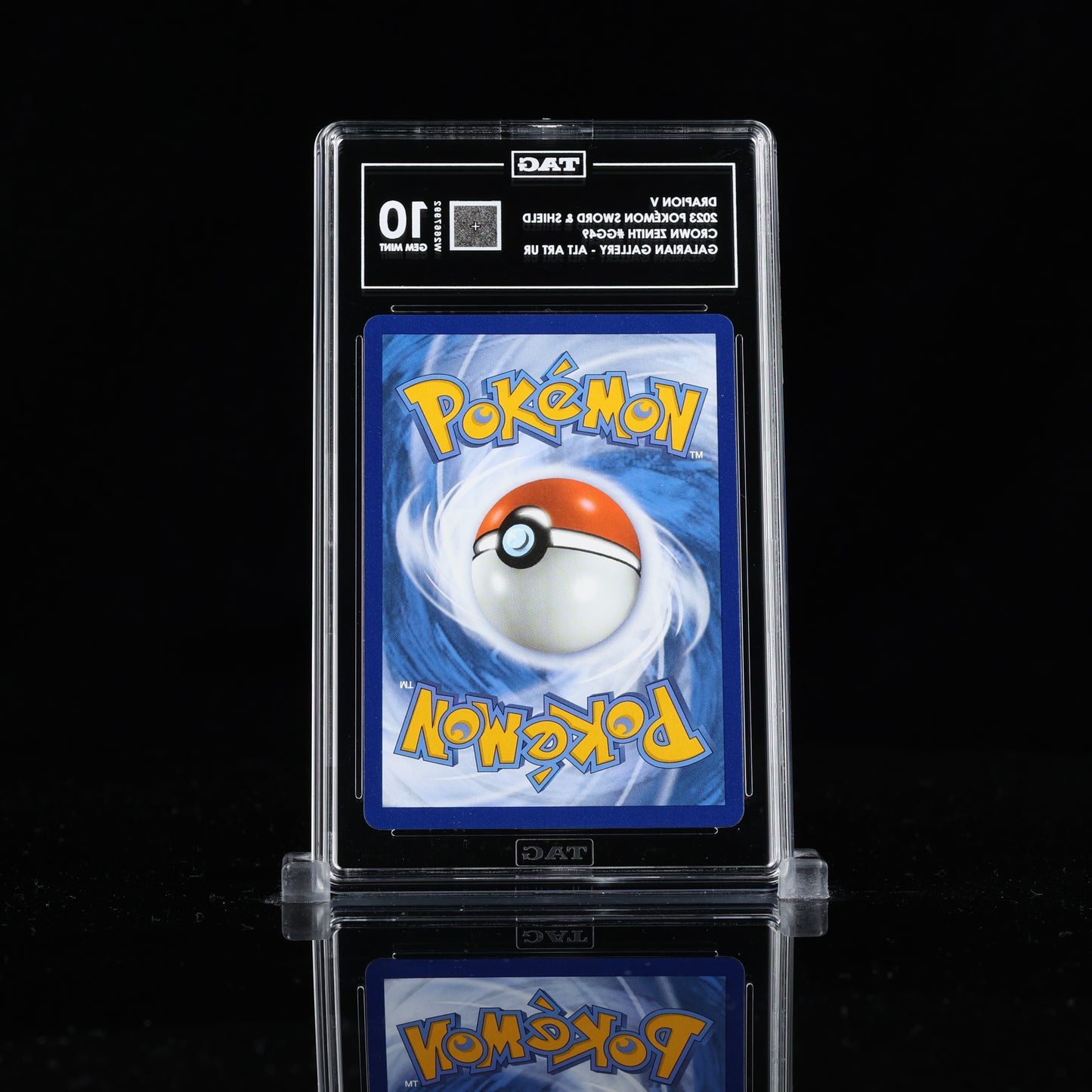 Pokemon TAG 10 Drapion V #GG49 2023 Crown Zenith