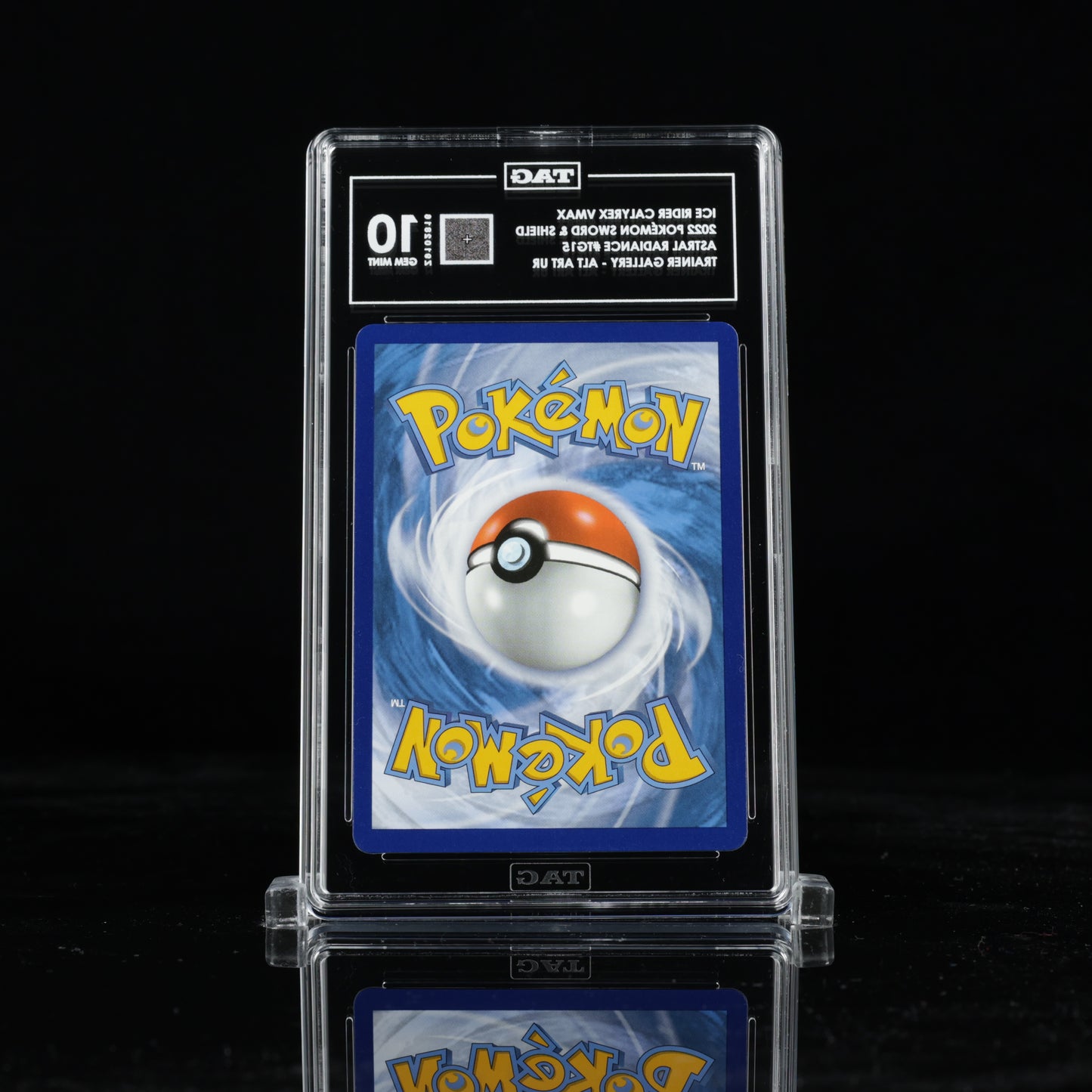 Pokemon TAG 10 Ice Rider Calyex VMAX #TG15 2022 Astral Radiance