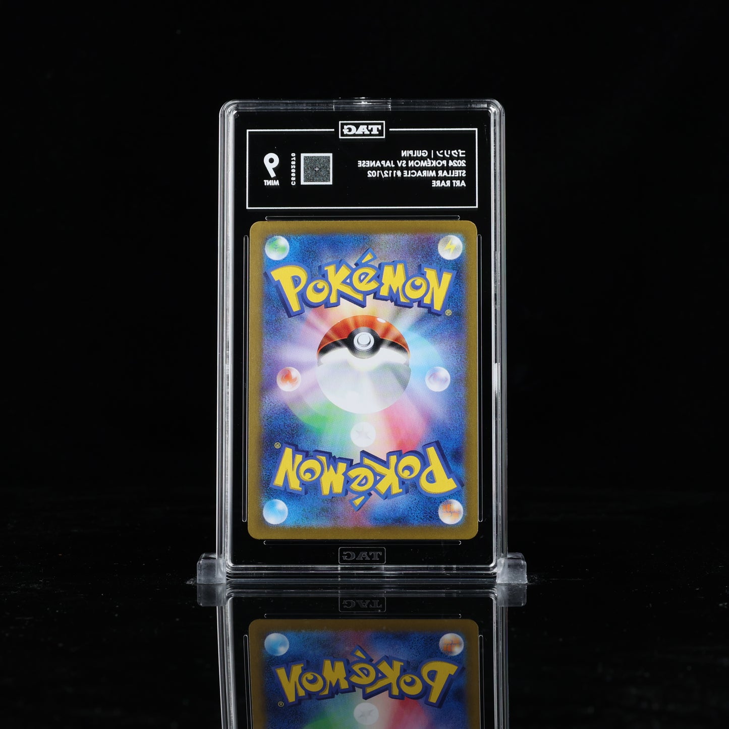 Pokemon TAG 9 Gulpin #112/102 2024 Stellar Miracle