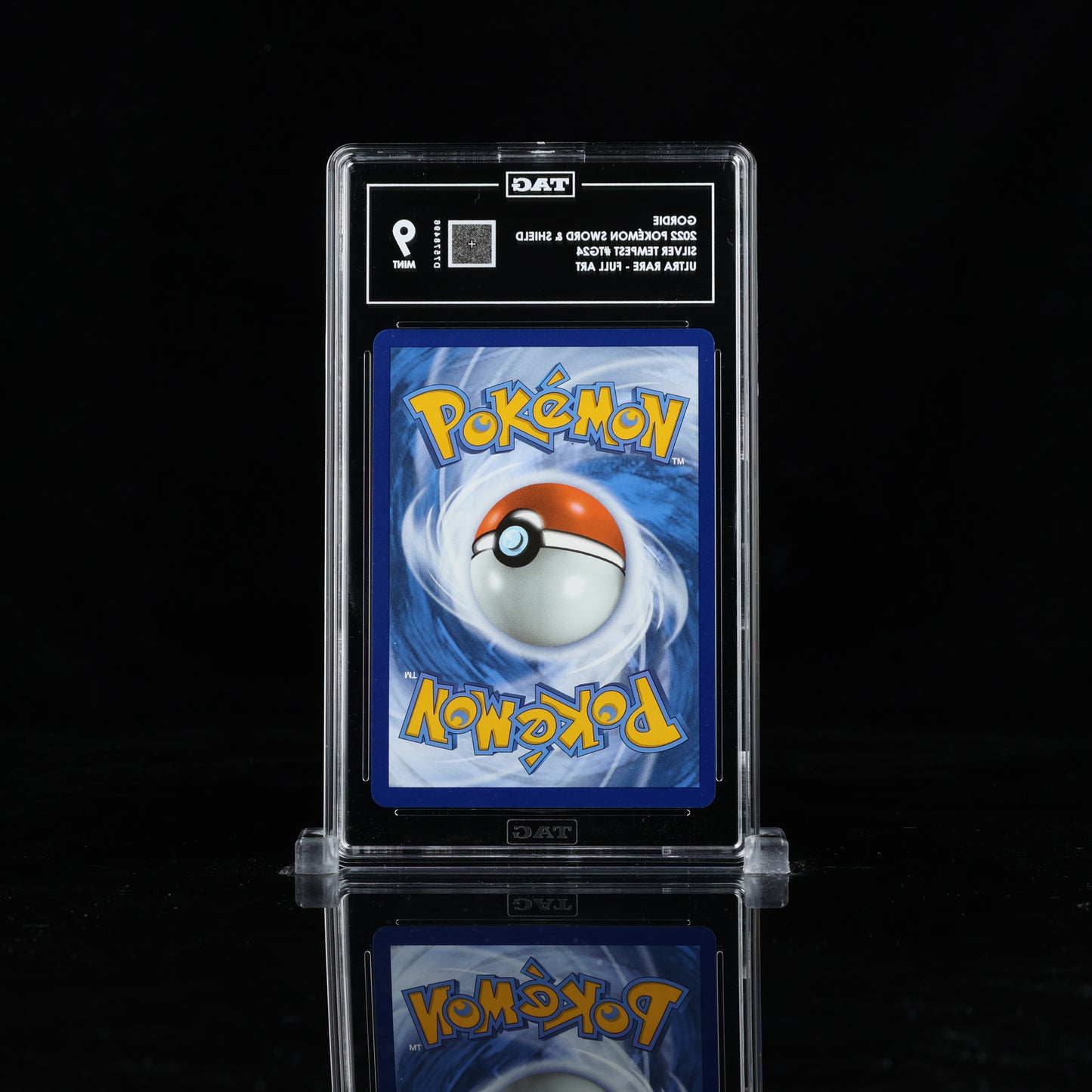 Pokemon TAG 9 Gordie #TG24 2022 Silver Tempest