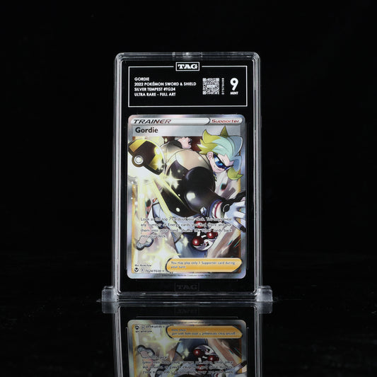 Pokemon TAG 9 Gordie #TG24 2022 Silver Tempest