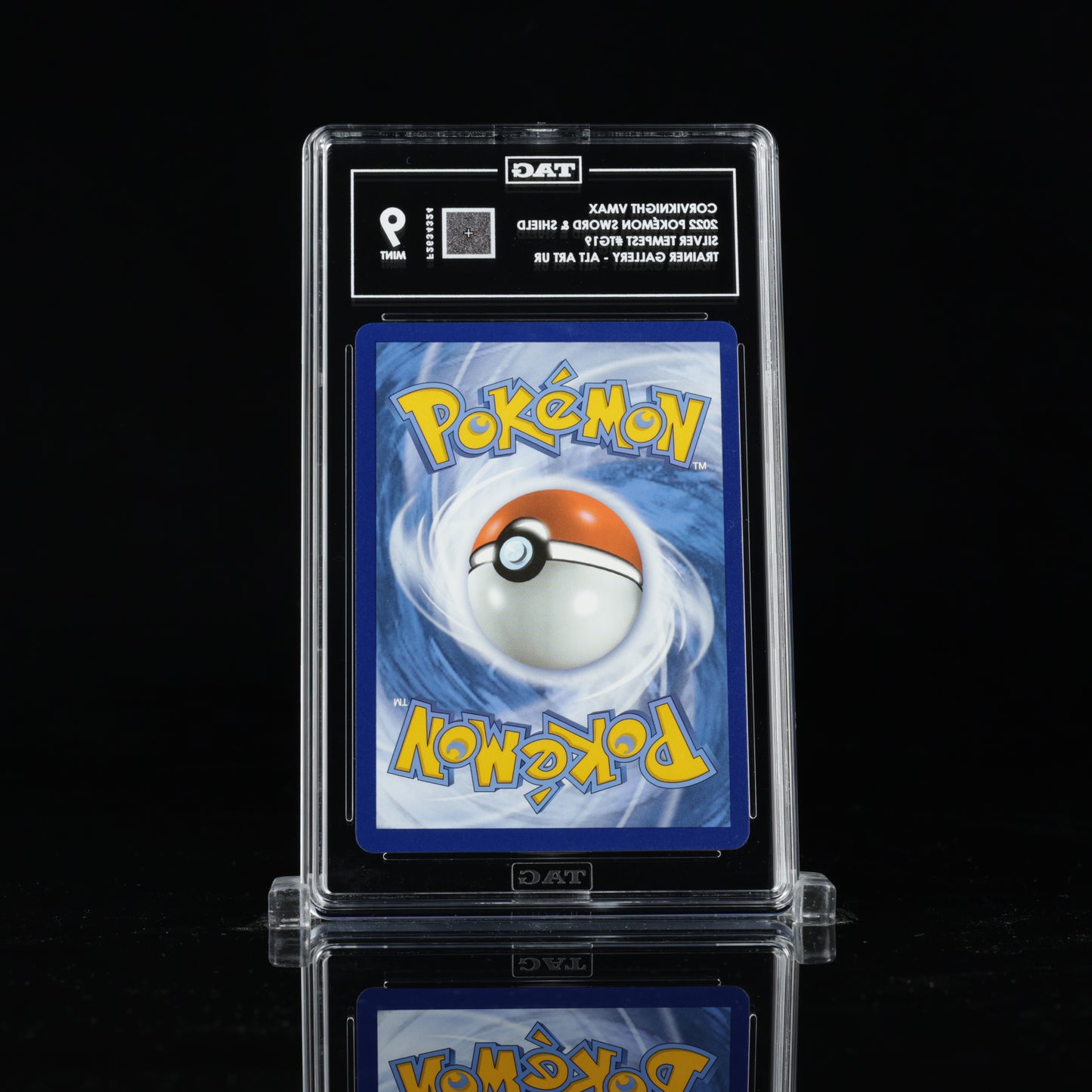 Pokemon TAG 9 Corviknight VMAX #TG19 2022 Silver Tempest
