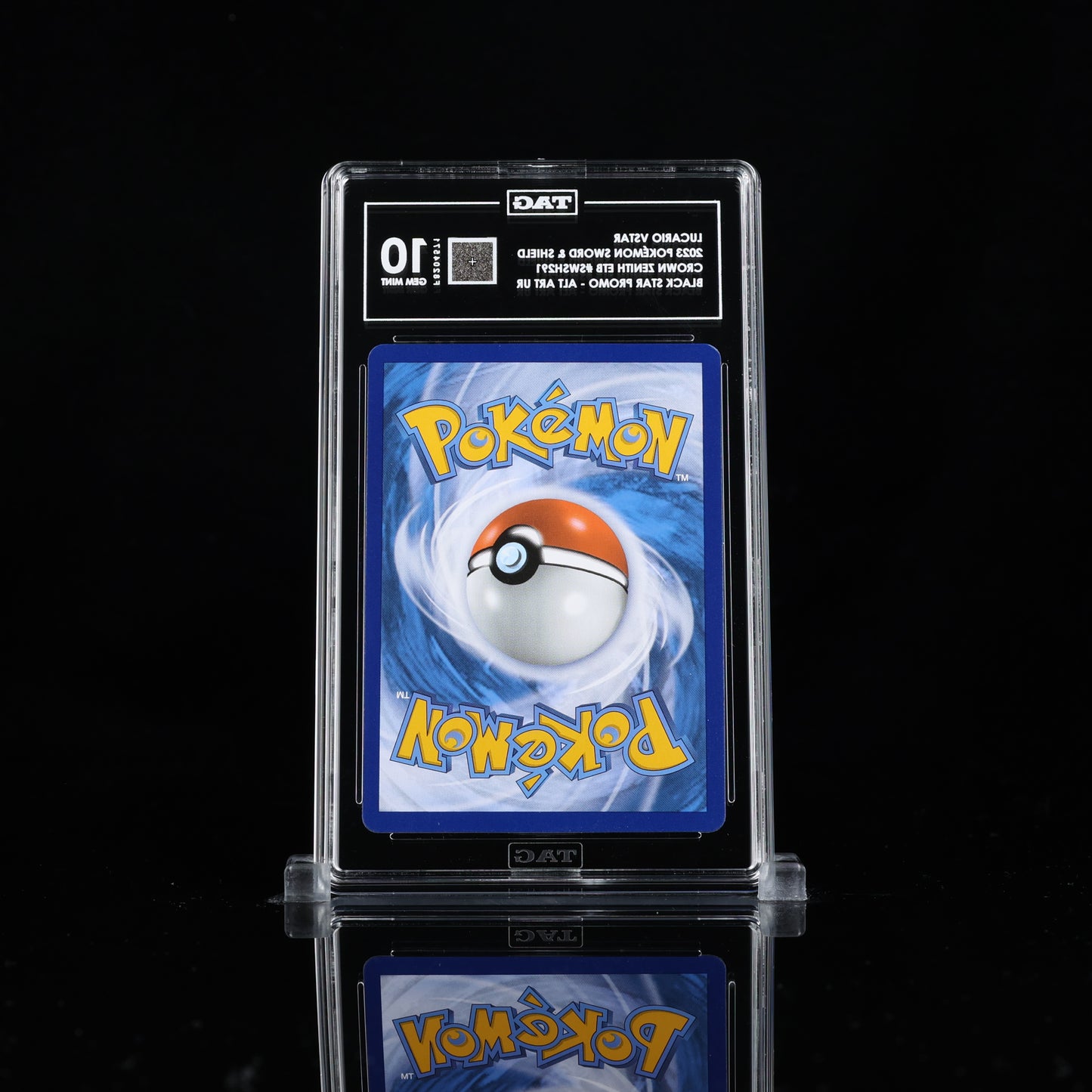 Pokemon TAG 10 Lucario VSTAR #SWSH291 2023 ETB Promo