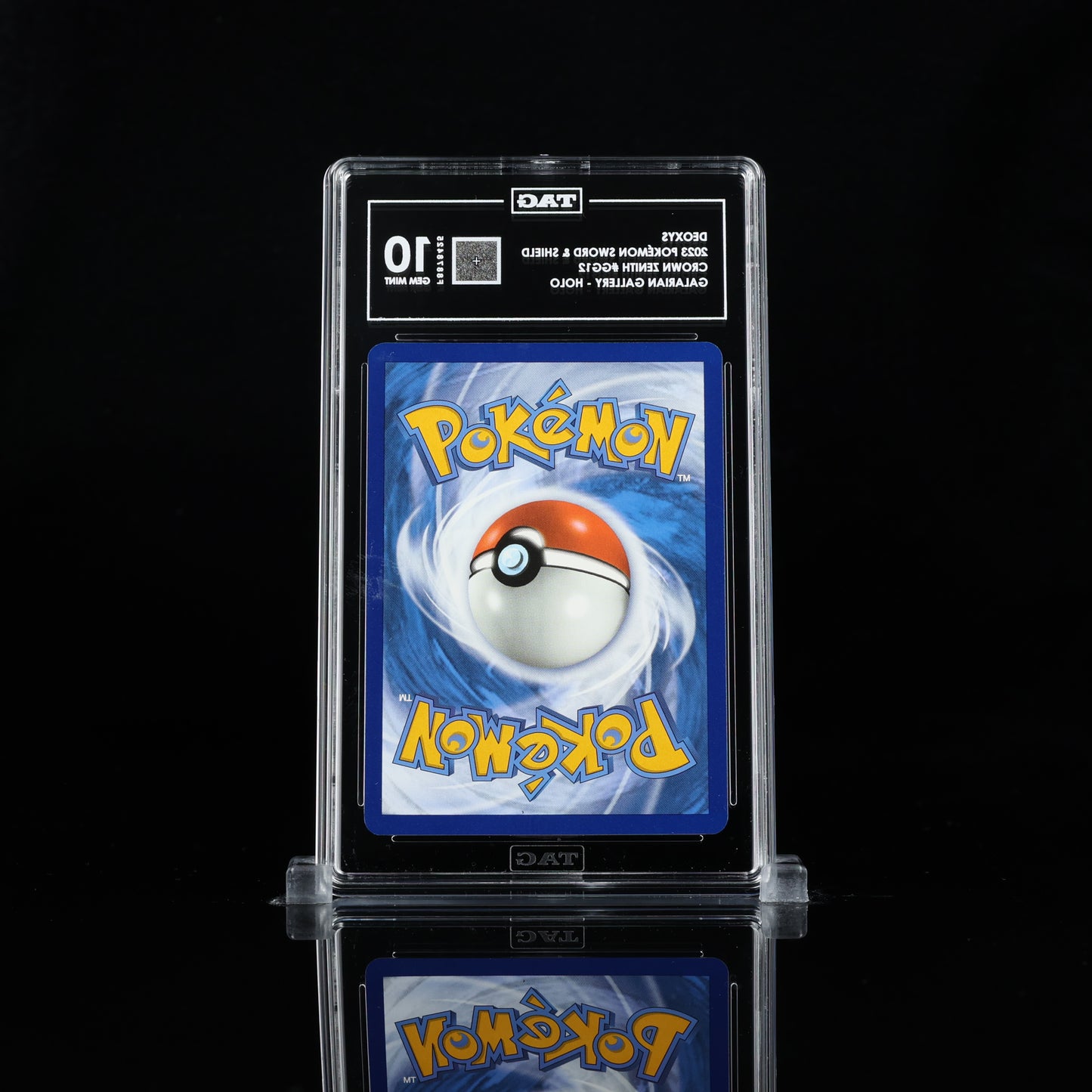 Pokemon TAG 10 Deoxys #GG12 2023 Crown Zenith Galarian Gallery