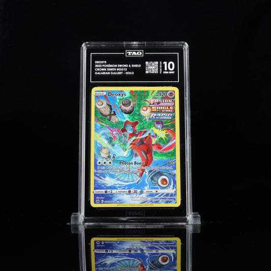 Pokemon TAG 10 Deoxys #GG12 2023 Crown Zenith Galarian Gallery