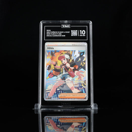Pokemon TAG 10 Hilda #171/086 2025 White Flare SIR