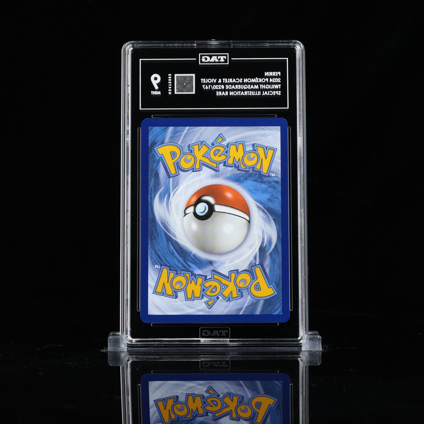 Pokemon TAG 9 Perrin #220/167 2024 Twilight Masquerade