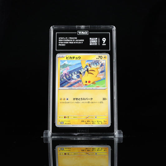 Pokemon TAG 9 Pikachu #197/SV-P 2024 Gym Event Prize (JPN)