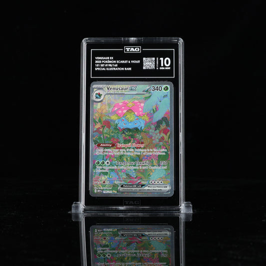 Pokemon TAG 10 Venusaur Ex #198/165 2023 151