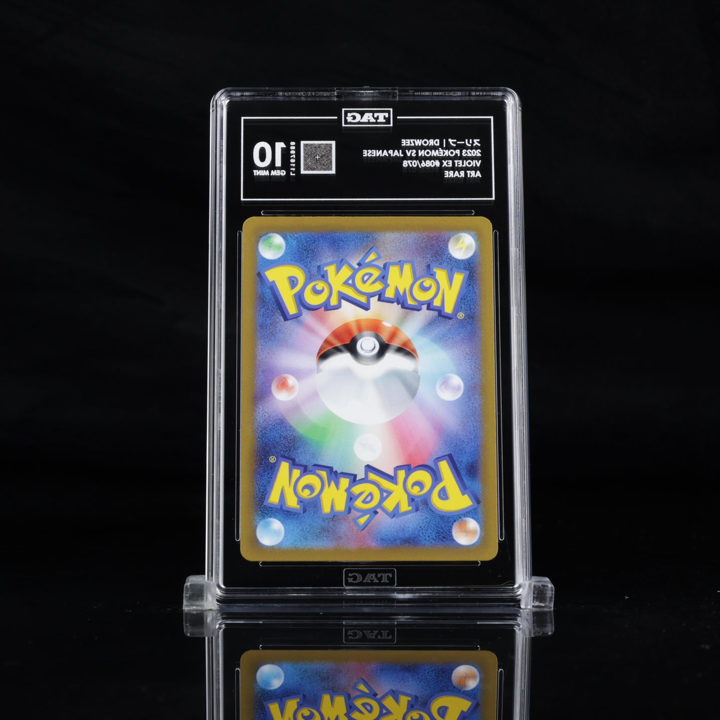 Pokemon TAG 10 Drowzee #086/078 2023 Violet EX (JPN)