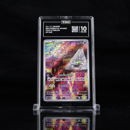 Pokemon TAG 10 Drowzee #086/078 2023 Violet EX (JPN)