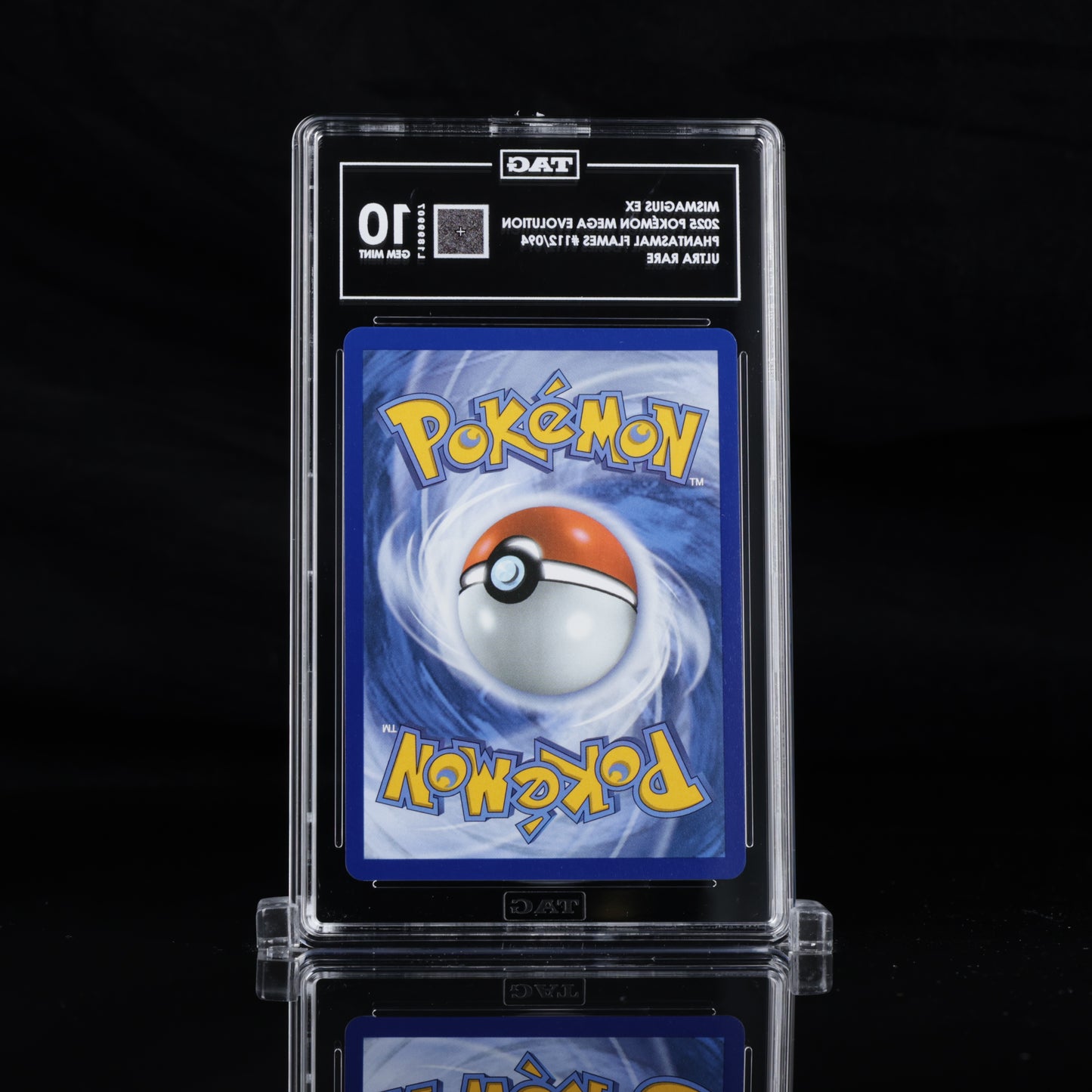 Pokemon TAG 10 Mismagius Ex  #112/094 2025 Phantasmal Flames
