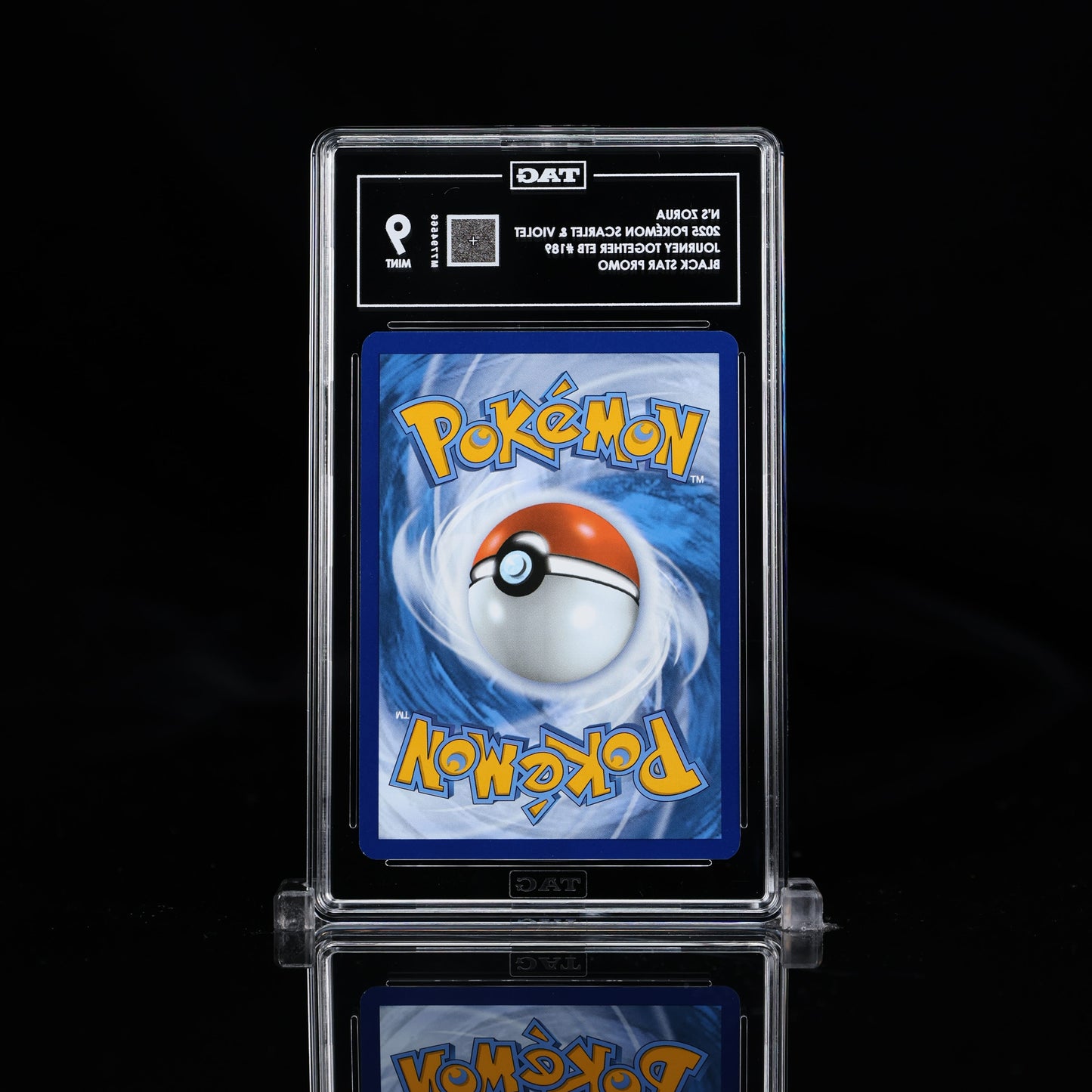 TAG 9 N's Zorua #189 2025 Journey Together Elite Trainer Box Promo