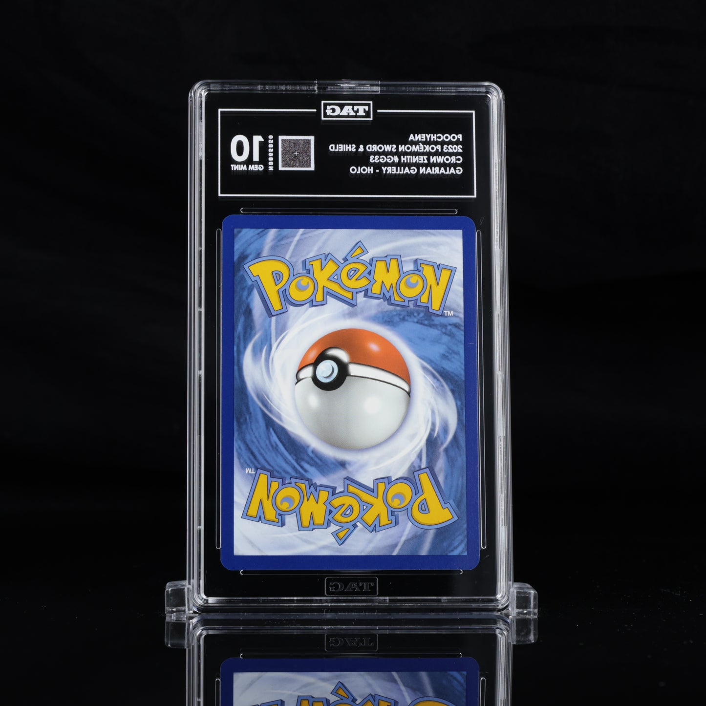 Pokemon TAG 10 Poochyena #GG33 2023 Crown Zenith Galarian Gallery