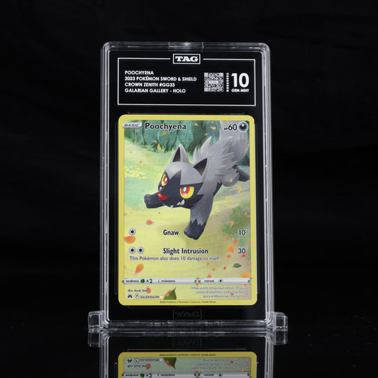Pokemon TAG 10 Poochyena #GG33 2023 Crown Zenith Galarian Gallery