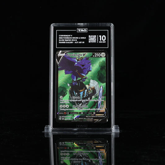 Pokemon TAG 10 Corviknight V #TG18 2022 Silver Tempest
