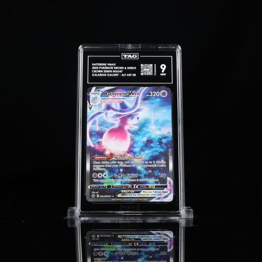 Pokemon TAG 9 Hatterene VMAX #GG47 2023 Crown Zenith