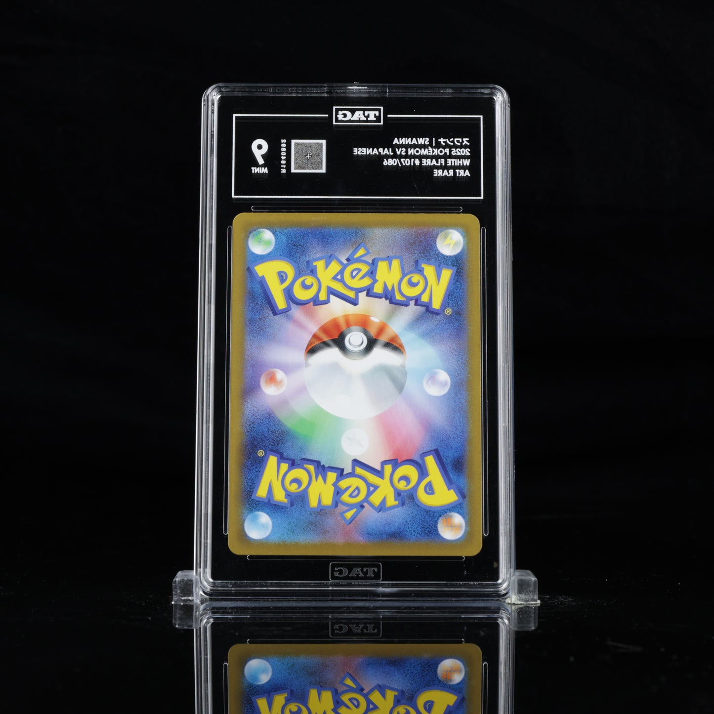 Pokemon TAG 9 Swanna #107/086 2025 White Flare (JPN)
