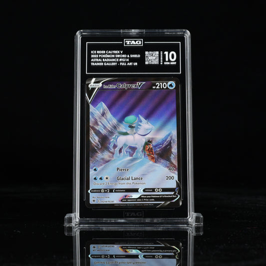Pokemon TAG 10 Ice Rider Calyrex V #TG14 2022 Astral Radiance