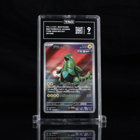 Pokemon TAG 9 Iron Thorns #077/071 2024 Cyber Judge (JPN)
