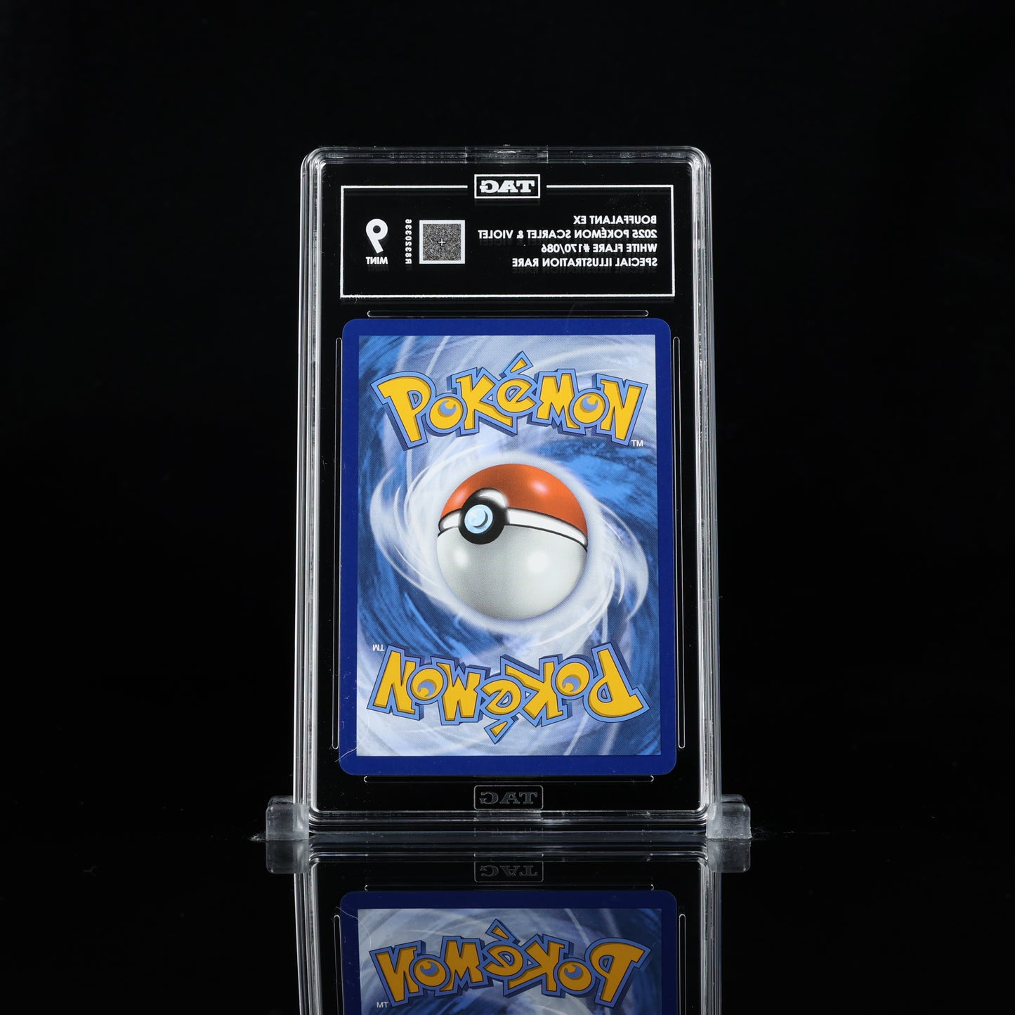 Pokemon TAG 9 Bouffalant Ex #170/086 2025 White Flare SIR