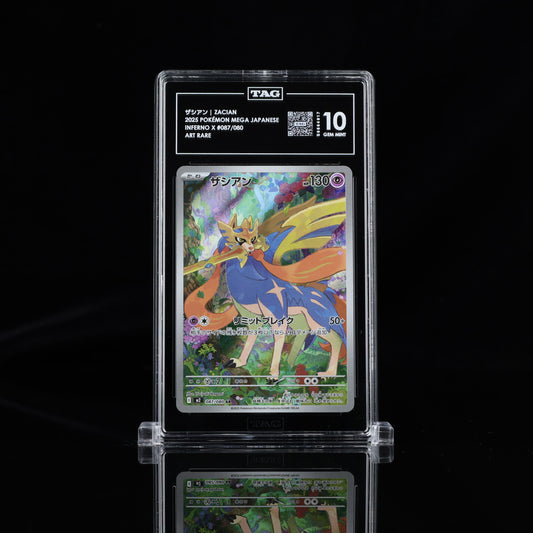 Pokemon TAG 10 Zacian #087/080 2025 Inferno X (JPN)