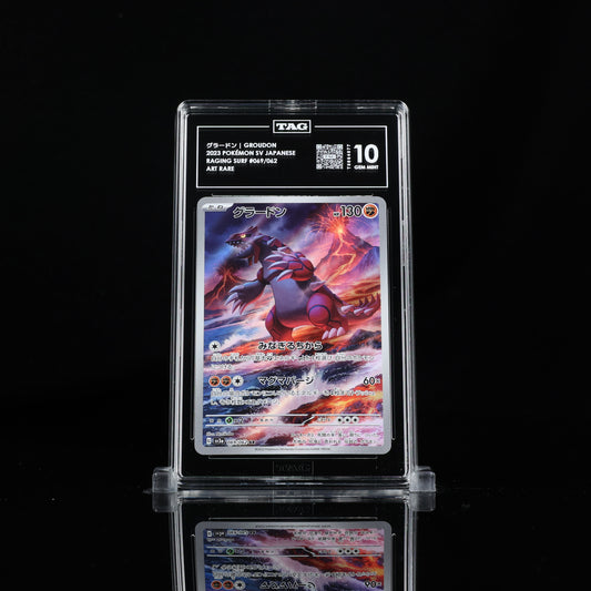 Pokemon TAG 10 Groudon #069/062 2023 Raging Surf (JPN)
