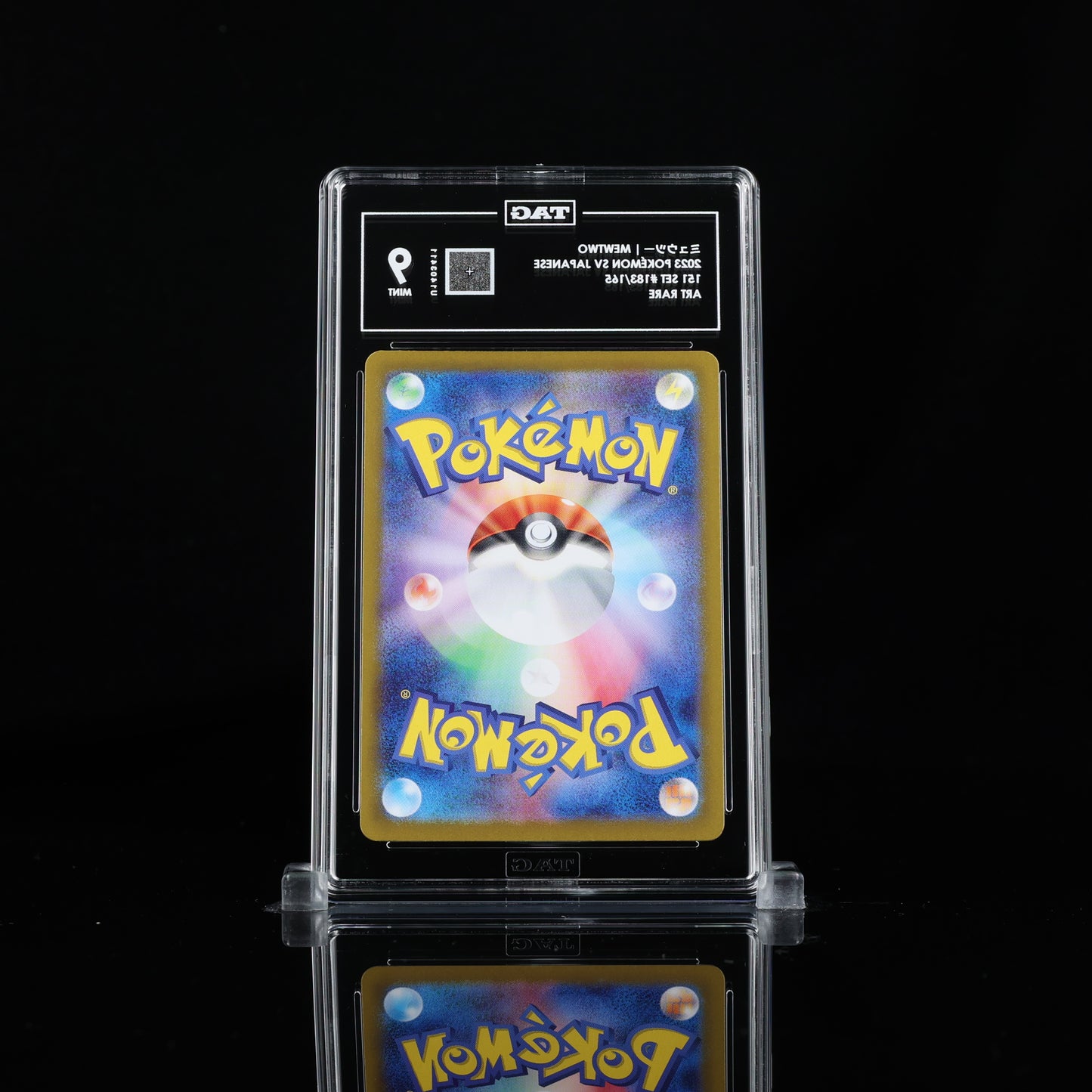 Pokemon TAG 9 Mewtwo #183/165 2023 151 (JPN)