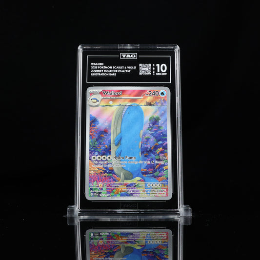 Pokemon TAG 10 Wailord #162/159 2025 Journey Together