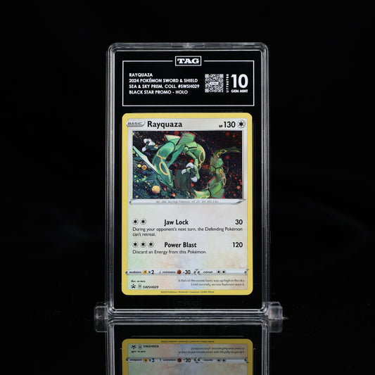 TAG 10 Rayquaza #SWSH029 2024 Crown Zenith Premium Collection Promo