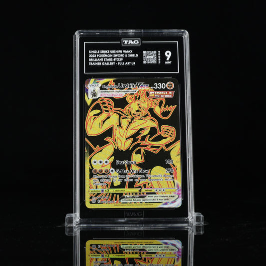 Pokemon TAG 9 Single Strike Urshifu VMAX #TG29 2022 Brillant Stars