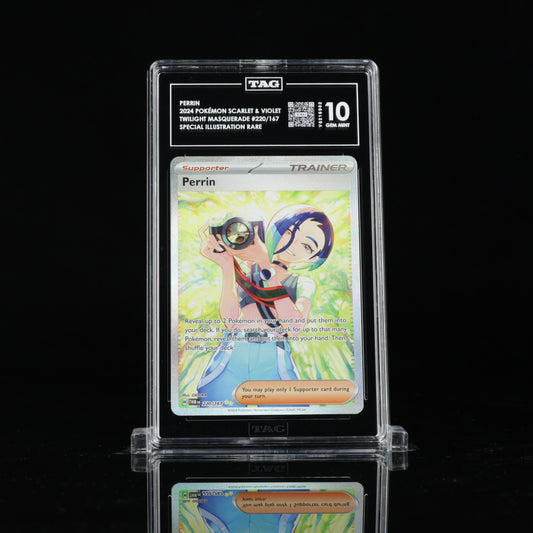 Pokemon TAG 10 Perrin #220/167 2024 Twilight Masquerade