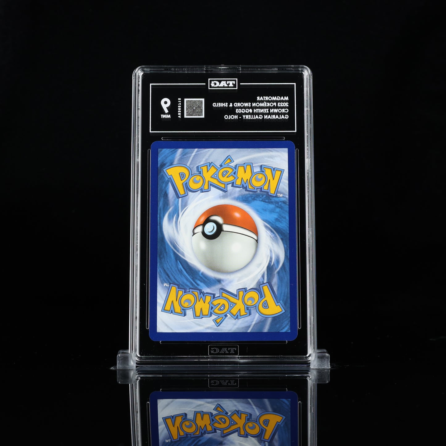 Pokemon TAG 9 Magmortar #GG03 2023 Crown Zenith Galarian Gallery