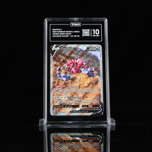 Pokemon TAG 10 Drapion V #GG49 2023 Crown Zenith