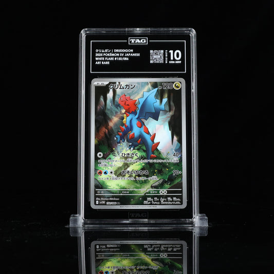 Pokemon TAG 10 Druddigon #150/086 2025 White Flare (JPN)