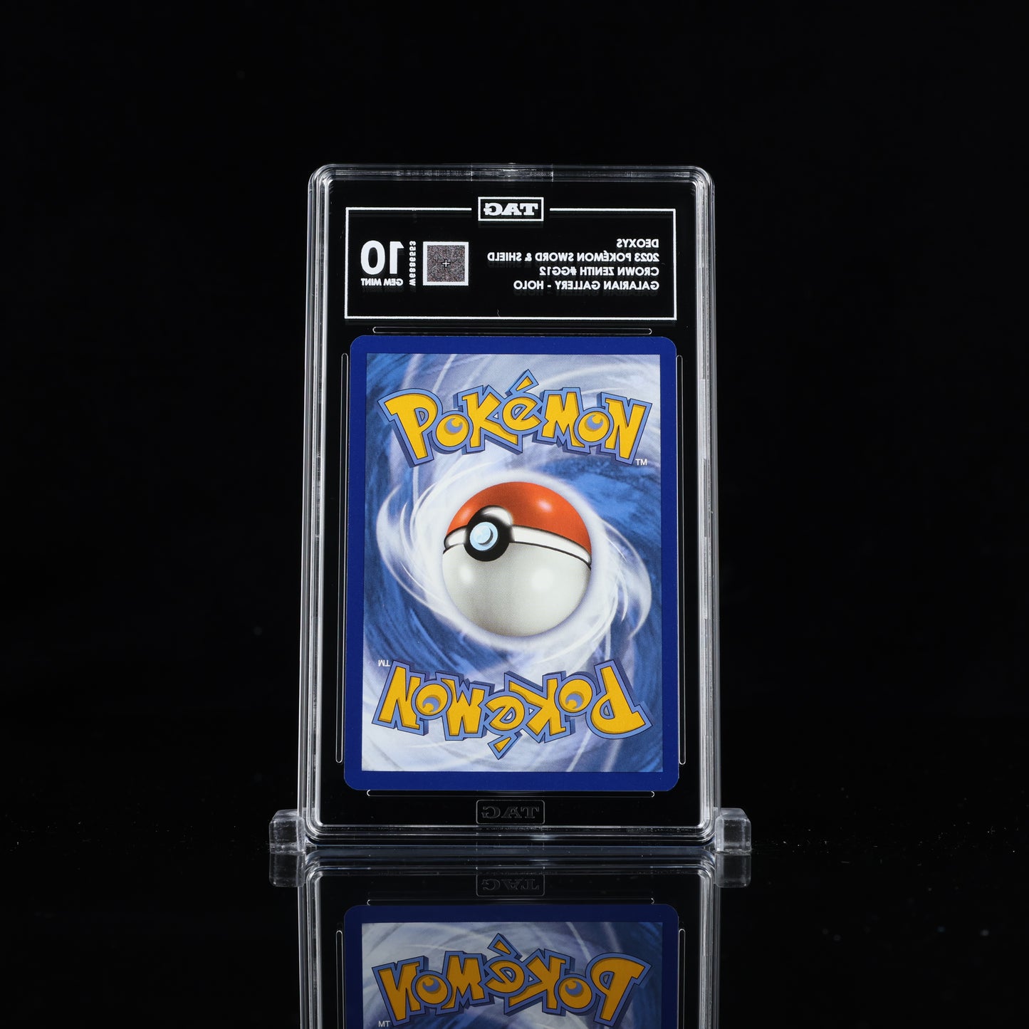 Pokemon TAG 10 Deoxys #GG12 2023 Crown Zenith Galarian Gallery