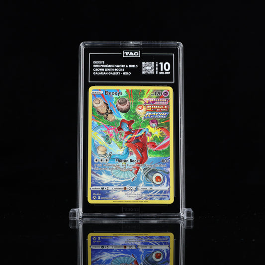 Pokemon TAG 10 Deoxys #GG12 2023 Crown Zenith Galarian Gallery
