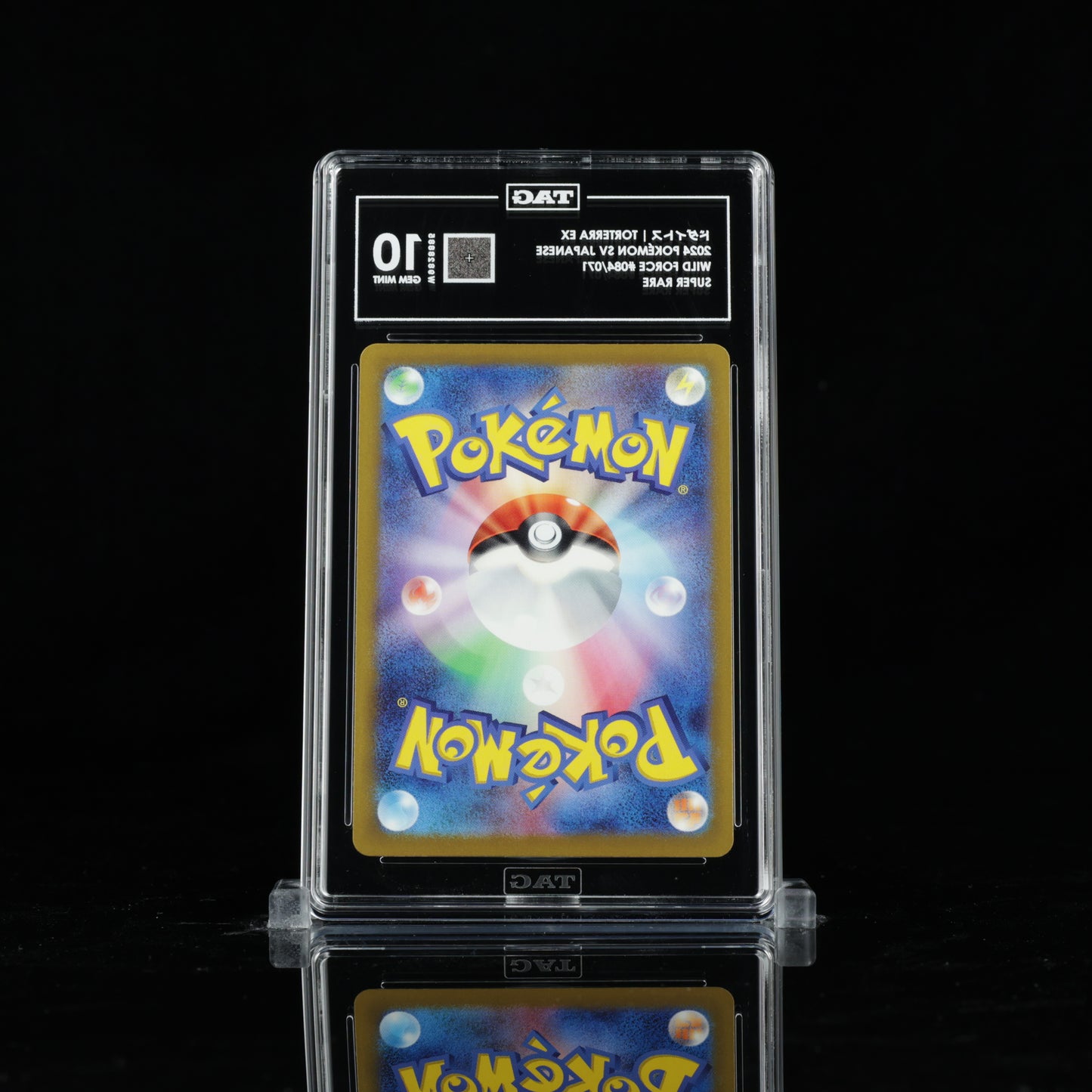 TAG 10 Torterra Ex #084/071 2024 Wild Force