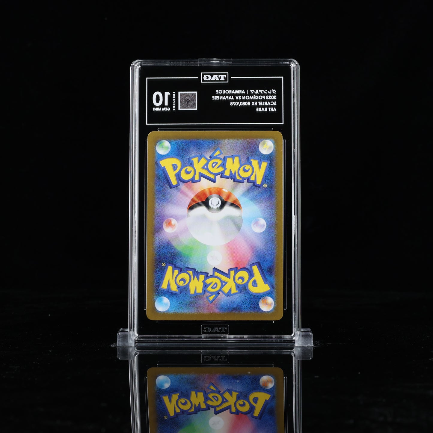 Pokemon TAG 10 Armarouge #080/078 2023 Scarlet