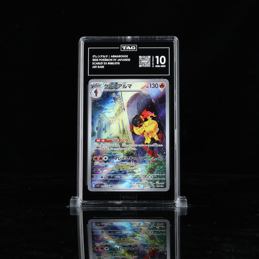 Pokemon TAG 10 Armarouge #080/078 2023 Scarlet