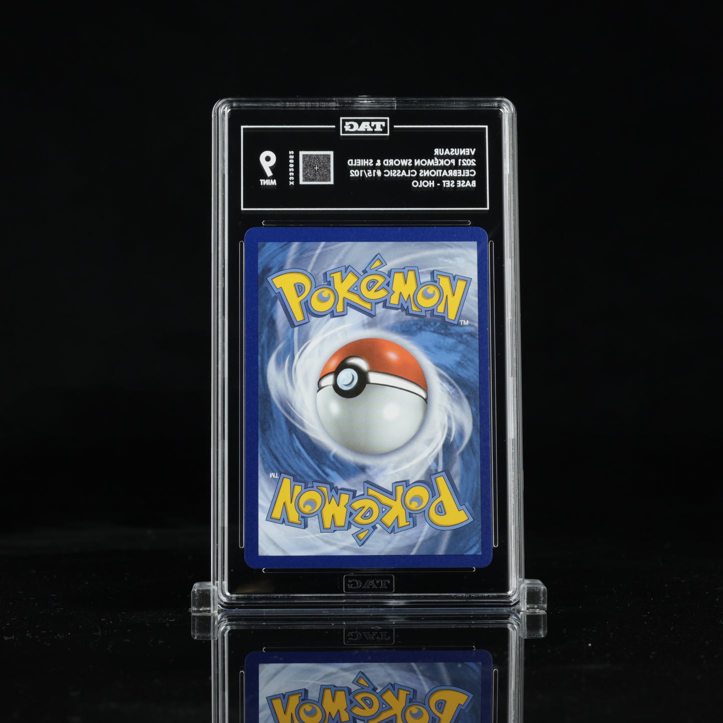 Pokemon TAG 9 Venusaur #15/102 2021 Celebrations Classic Collection