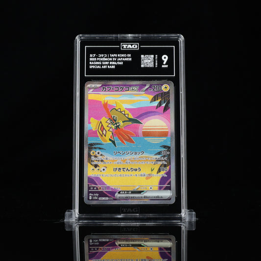 Pokemon TAG 9 Tapu Koko #086/062 2023 Raging Surf (JPN)