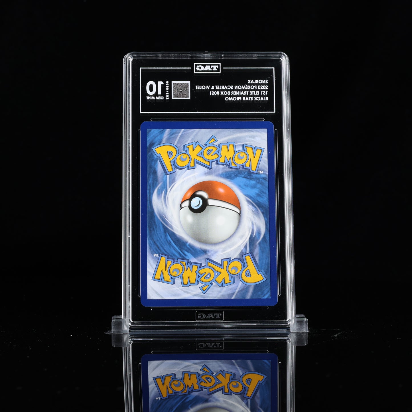 Pokemon TAG 10 Snorlax #051 2023 151 ETB Promo