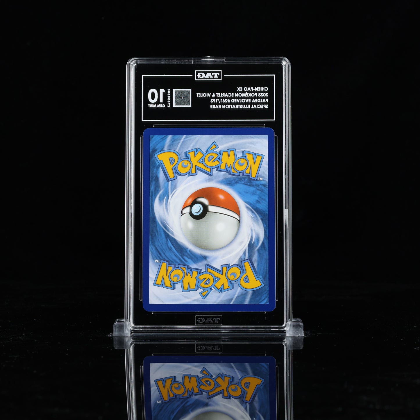 Pokemon TAG 10 Chien-Pao Ex #261/193 2023 Paldea Evolved