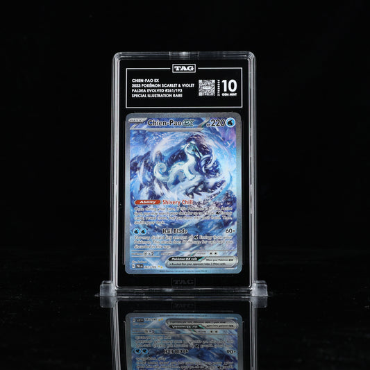 Pokemon TAG 10 Chien-Pao Ex #261/193 2023 Paldea Evolved